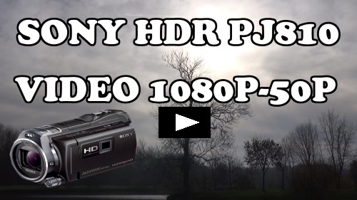sony hdr pj810 handycam test vid�o 1080p 50p